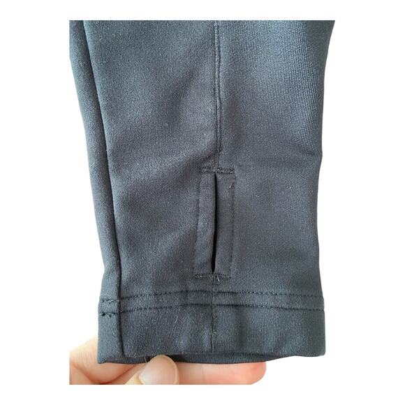 Adidas Logo Detail High Neck Full-Zip Sweatshirt Black Size Medium - Picture 5 of 7